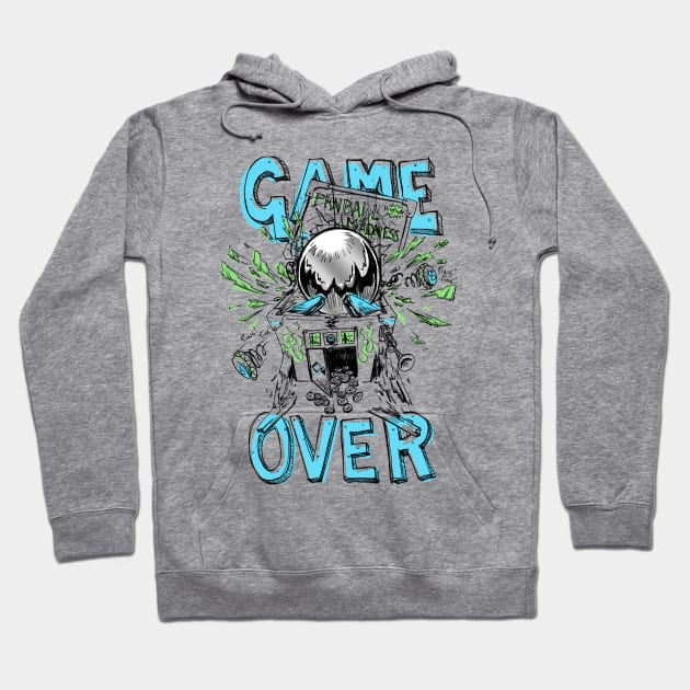 Game Over Hoodie by BrickorBrackdesigns